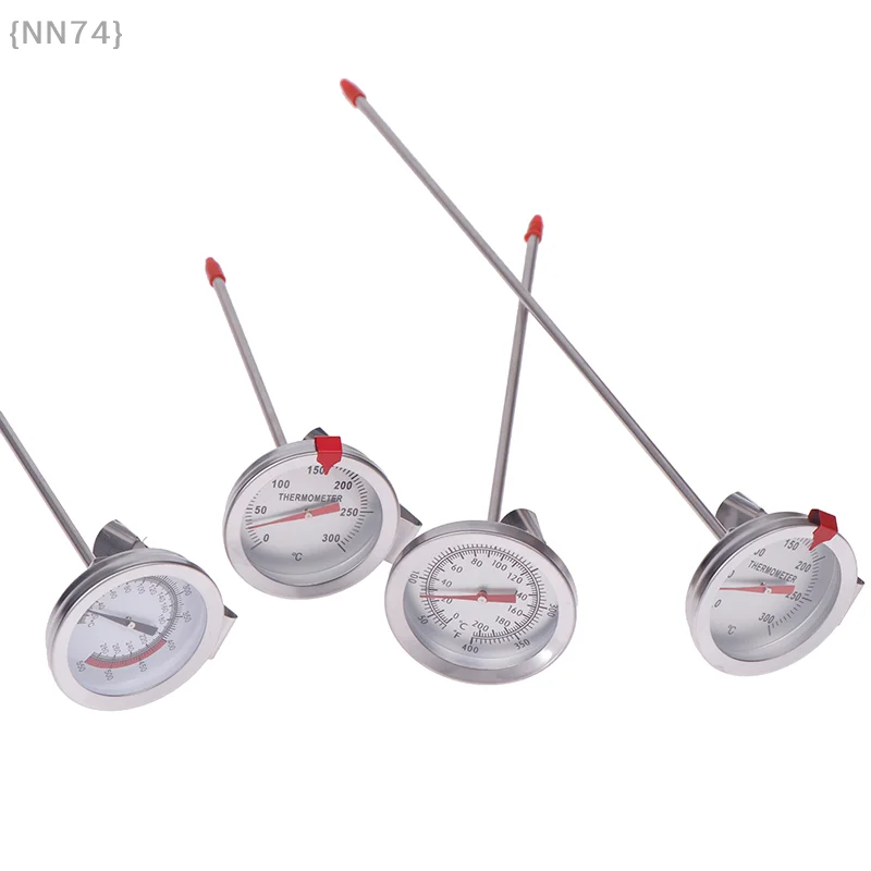1 pz termometro utensili da cucina sonda termometro latte caffè alimenti carne misuratore misuratore di temperatura di cottura in acciaio inossidabile
