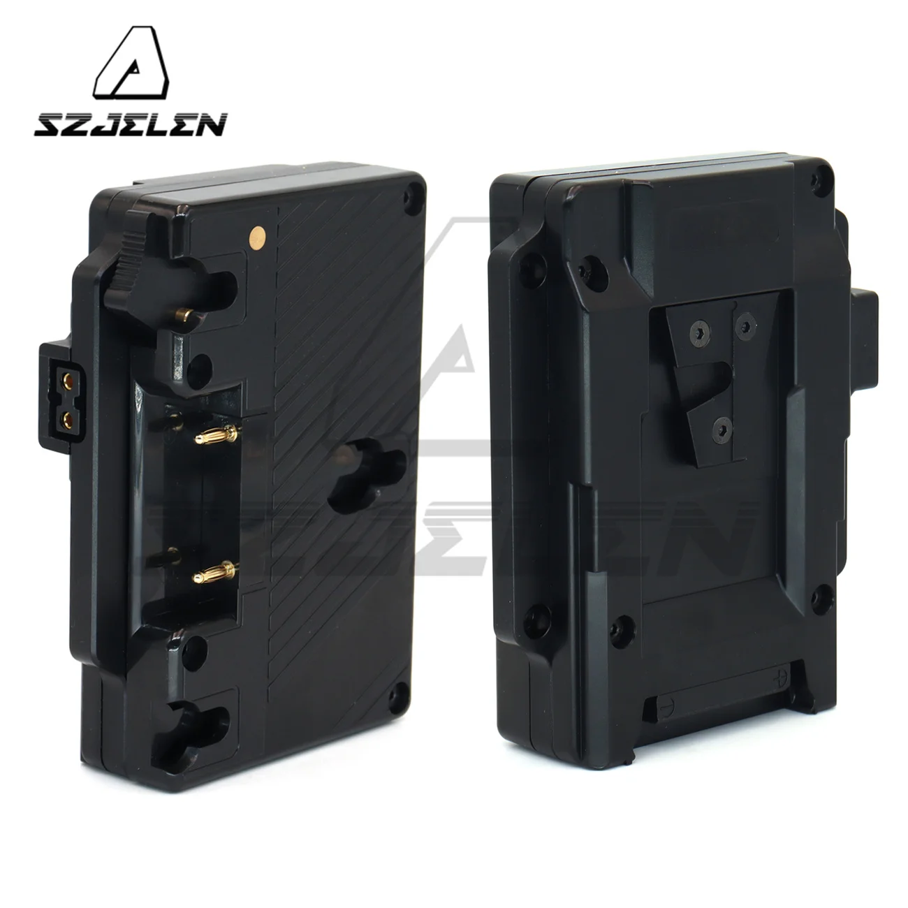 Gold-Mount to V-Mount (Male and Female) Battery Adapter Board Converter Compatible With Anton Bauer，For Panasonic, Sony, ARRI