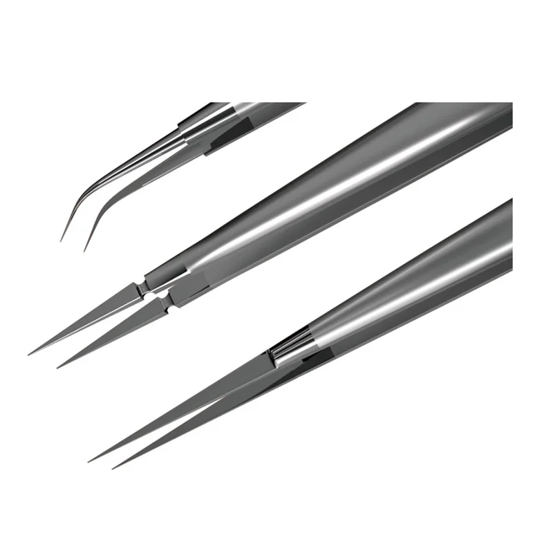 Pinzas de súper aleación THIVN-I2C NS(02-04), herramienta manual de reparación de placa de circuito de teléfono, alicates de alambre volador de acero inoxidable no magnéticos Fo