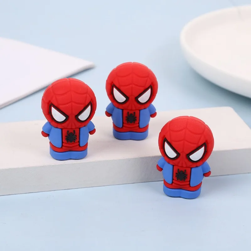مبراة أقلام رصاص على شكل رسوم متحركة جديدة من Marvel Spider-Man، شخصية إبداعية وسيم لسطح المكتب، جوائز قرطاسية للطلاب