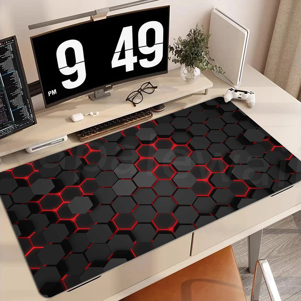 

Коврик для мыши XXL Art Square Коврик для мыши Резиновые коврики для клавиатуры Аксессуары для игровой настройки Коврик для мыши 900x400 мм Maus Pad