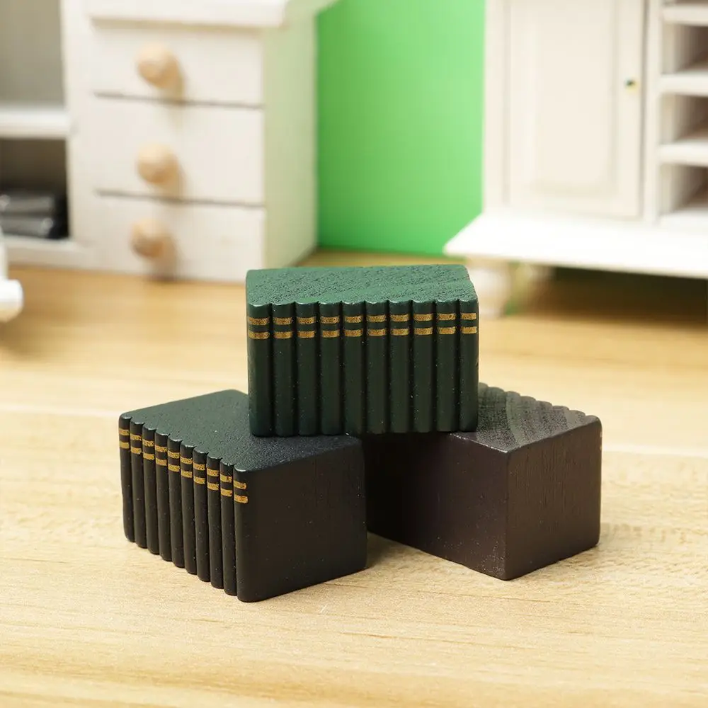 Home Decoration Ornament Miniatures Furniture Decor Dollhouse Accessories Miniature Books Doll House Kit