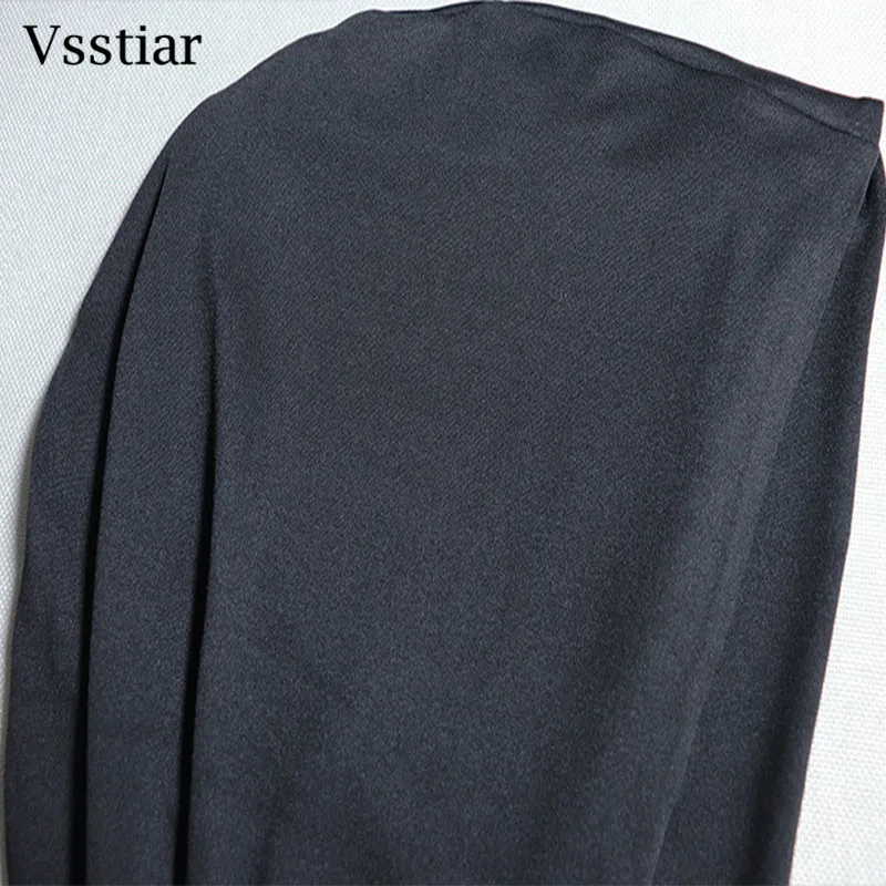 Vsstiar Full Sleeve Hooded Women Dress Black Solid Color Bodycon Maxi Vestidos Elegant Fashion Split Ladies Casual Outfits