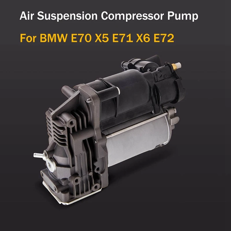 1 Piece Car Air Suspension Compressor Pump Black Car Accessories For BMW E70 X5 E71 X6 E72