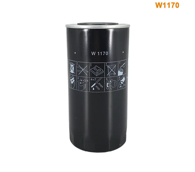 Filter W1170 Car Engine Oil Grid Air Compressor Oil Separator Vacuum Pump Oil Filter W1170 Exhaust Filter