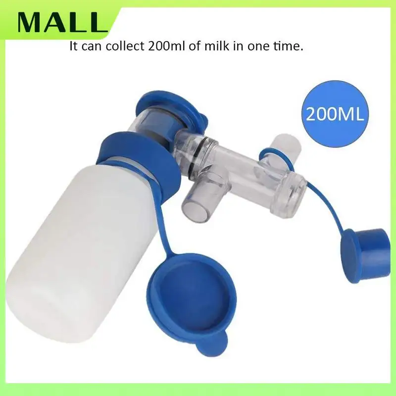 MALL Milk Sampling Bottle, 200Ml Sampling Bottle Sampler Cow Milk Liquid Sampling Bottle Milk Container Corrosion-Resistant, Eas