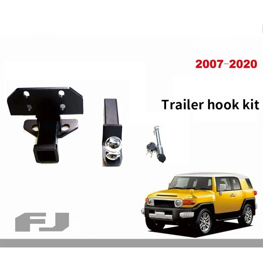 

2007~2020 For Toyota FJ Cruiser Towing Bars Kit Chrome-molybdenum Steel FJ Cruiser Trailer Hook Tow Hook Modification Accessorie