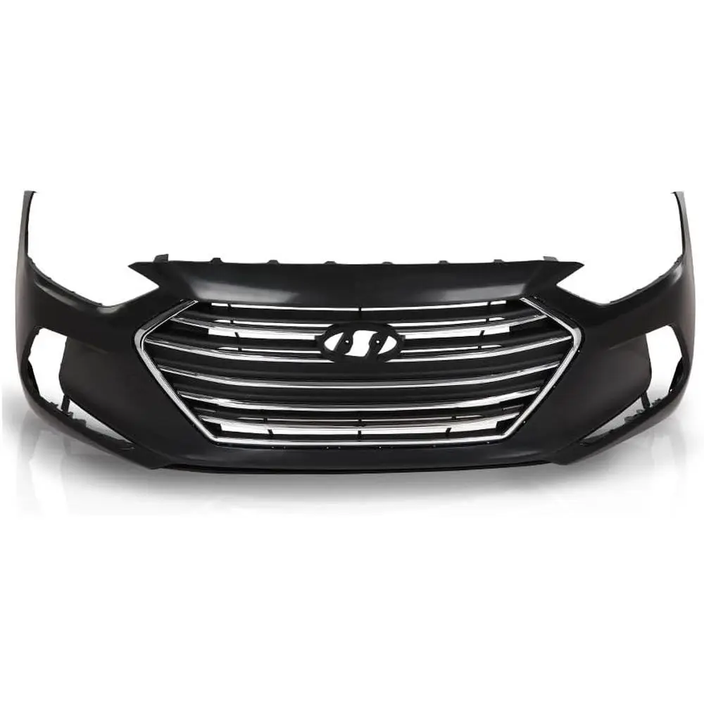 

Front Bumper Cover Grille Set Compatible with Hyundai Elantra 2017-2018