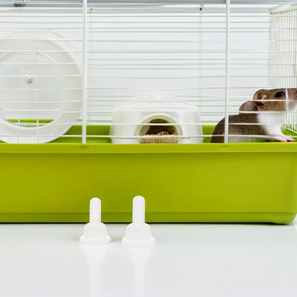 

50pcs Silicone Pet Nipples Soft Feeding Nipples For Rabbits Kittens Chinchillas Comfortable Nursing Bottle Accessories