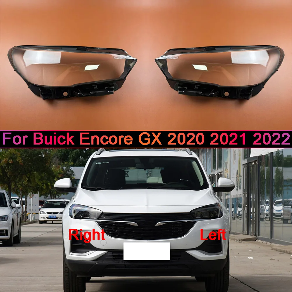 Headlights Shell Mask Cover Lampshdade Headlamp Housing Plexiglass Replace The Original Lampshade For Buick 2020-2022 Encore GX
