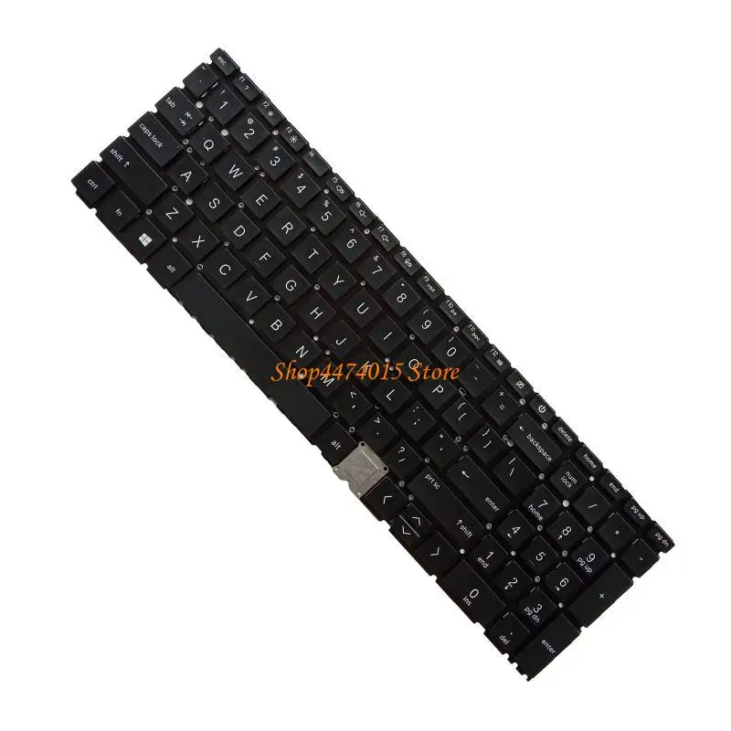 K1AA New US Layout Inglish Laptop Keyboard para para envidia 15-ed 15-ed0000 15m-ed0000, teclado cuaderno negro sin backli