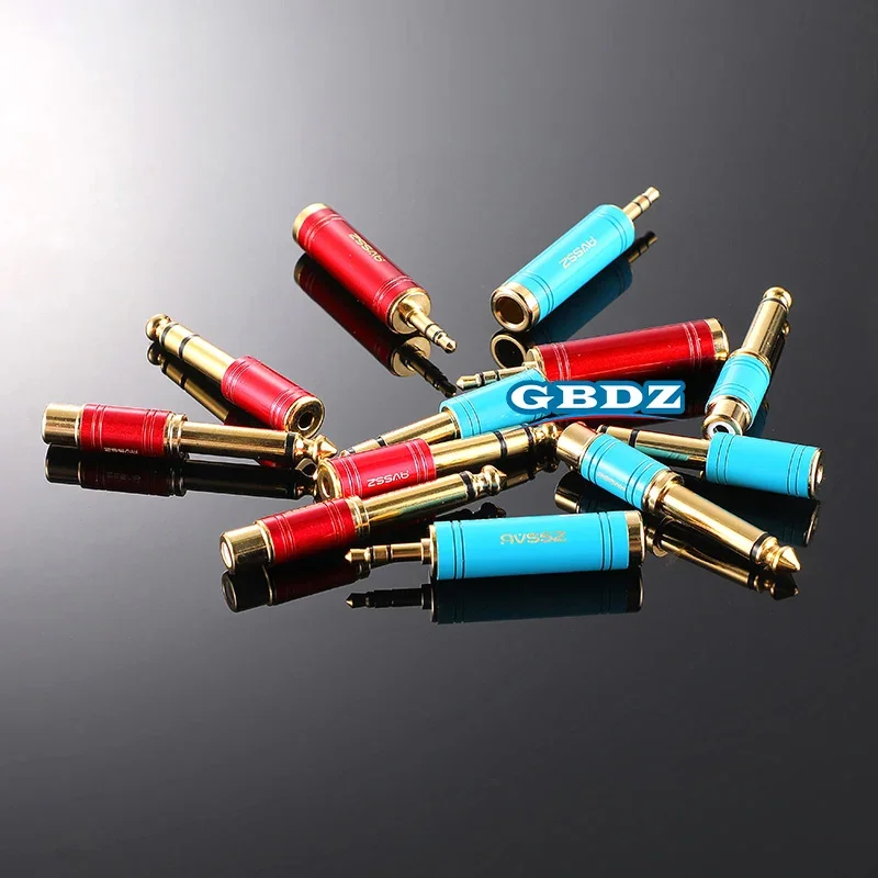 

Audio 6.5 6.35mm Male Plug to 3.5mm Female Connector Headphone Amplifier Audio Adapter Microphone 6.3 To 3.5 mm RCA Converter
