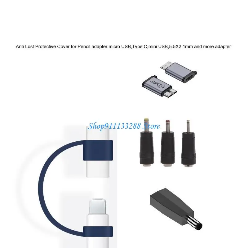 

G88D Держатель с защитой от потери зарядного кабеля-адаптера для USB-C-карандаша