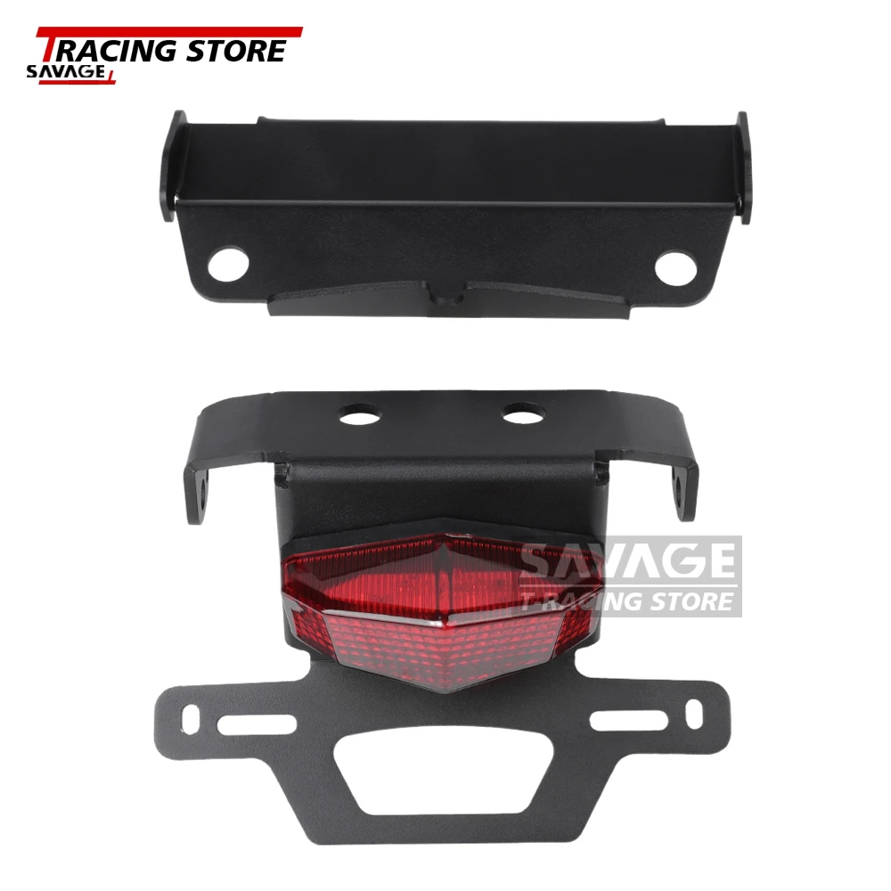 دراجة نارية لوحة ترخيص حامل مع ضوء الفرامل بدوره إشارة النهار تشغيل محول الضوء ل 990 مغامرة S R 990ADV 990S 990R