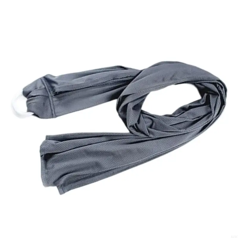 A5YC Secure Baby Wrap Slings Machine Washable Mesh Fabric For Outdoor Family Activity view 3