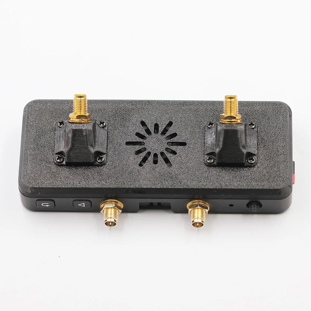QY3D SMA Multi-Angle Antenna Mount Cover Set for Walksnail VRX Receiver FPV Goggles - Black