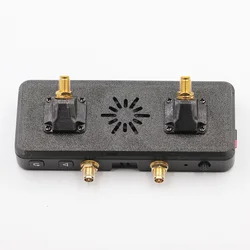 QY3D SMA Multi-Angle Antenna Mount Cover Set for Walksnail VRX Receiver FPV Goggles - Black
