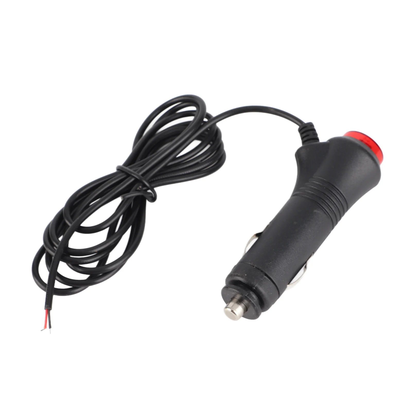 1.5m Male Car Cigarette Lighter Socket Power Plug Adapter On Off Switch Fuse 12V 24V