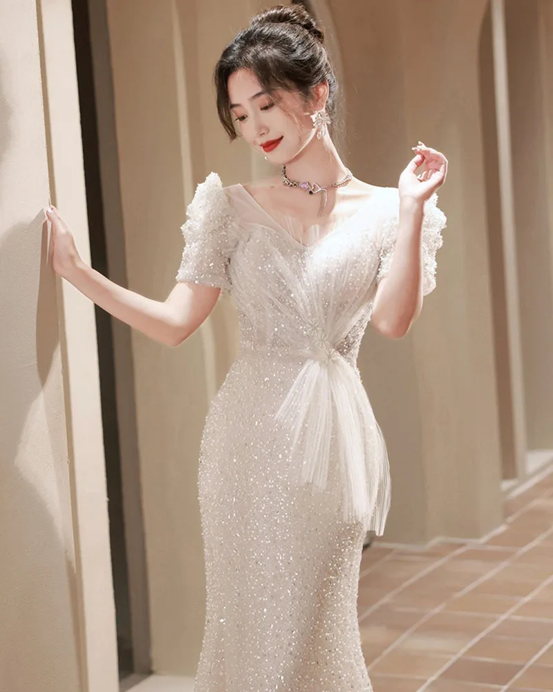 DongCMY 2025 New luxurious Evening Dresses Gown A-line Elegant Woman Dresses For Birthday