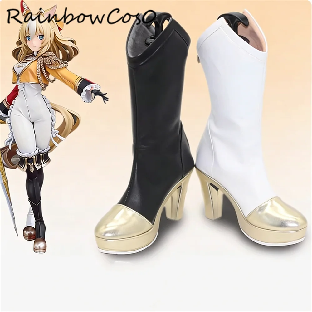 

Обувь для косплея Durandal Umamusume Pretty Derby, ботинки для игры в аниме, на Хэллоуин, Рождество, RainbowCos0 W5701