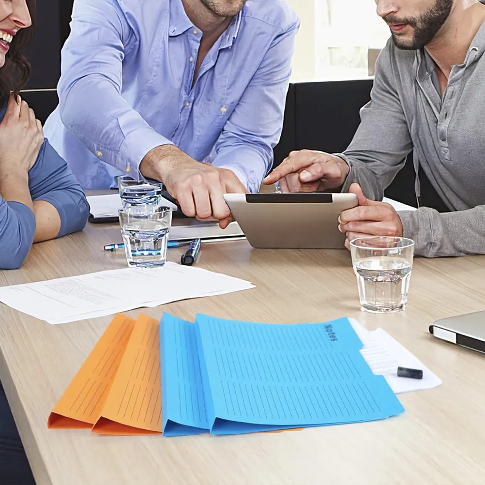 

16Pcs Colorful Paper File Folders for Office School Home Use Wear-Resistant Document Organizer Folder Storage Cover Protector