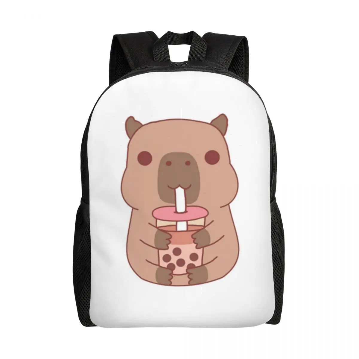

Customized Capybara Backpacks for Men Women College School Student Bookbag Fits 15 Inch Laptop Bags