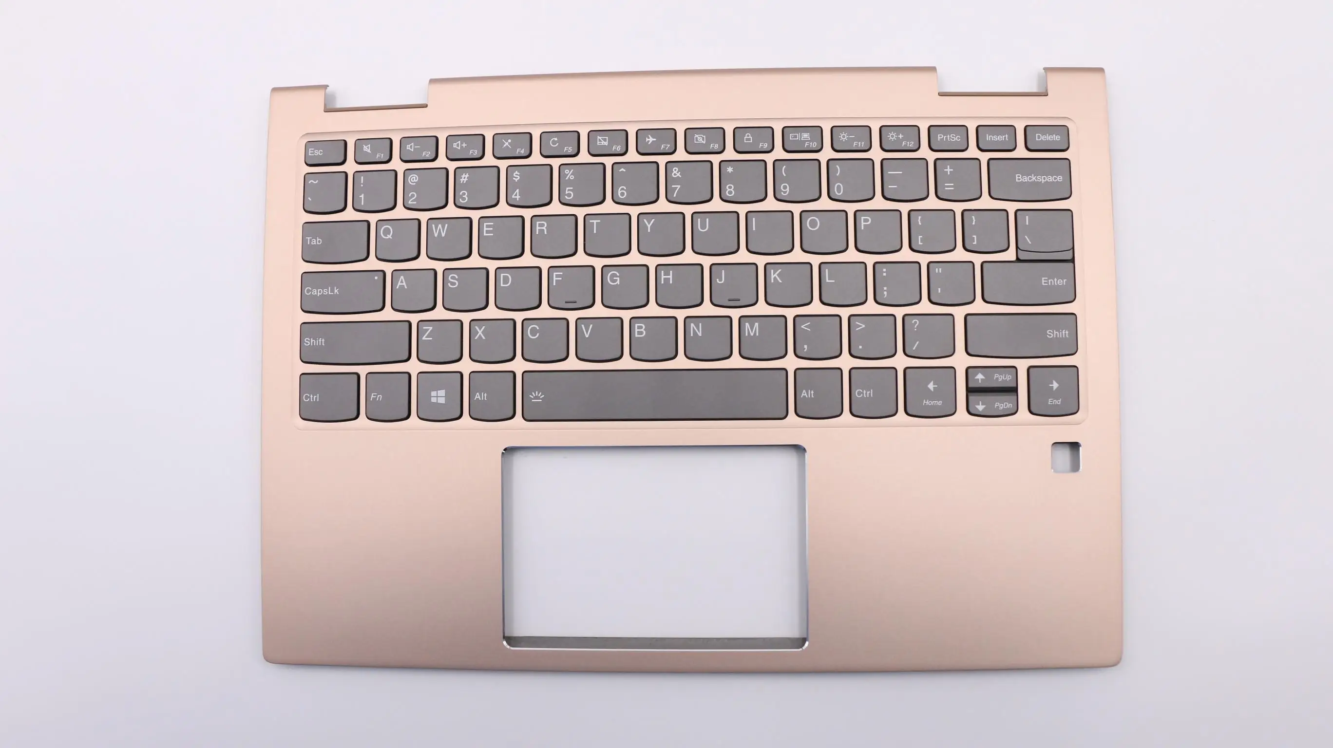 New Laptop Parts for Lenovo IdeaPad Yoga 730-13IKB Palmrest Upper Case C Shell with Keyboard Touchpad Rose Gold 5CB0Q95914