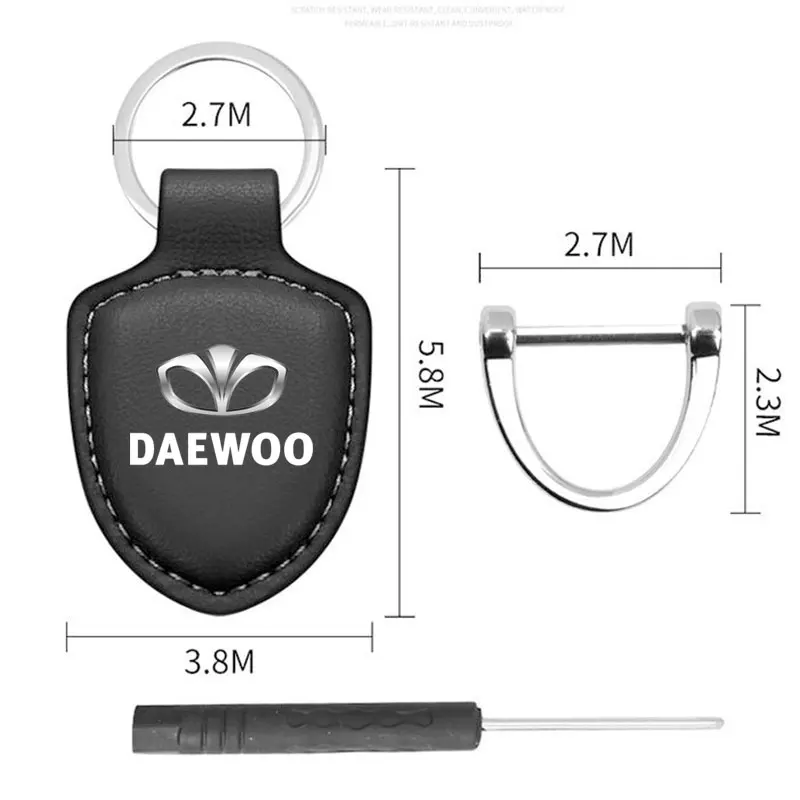 Breloczek do kluczy z inteligentne etui na klucz nakładka na klucz do samochodu Daewoo Kalos Lanos Nexia Matiz Nubira Espero Gentra T250 Aveo Damas