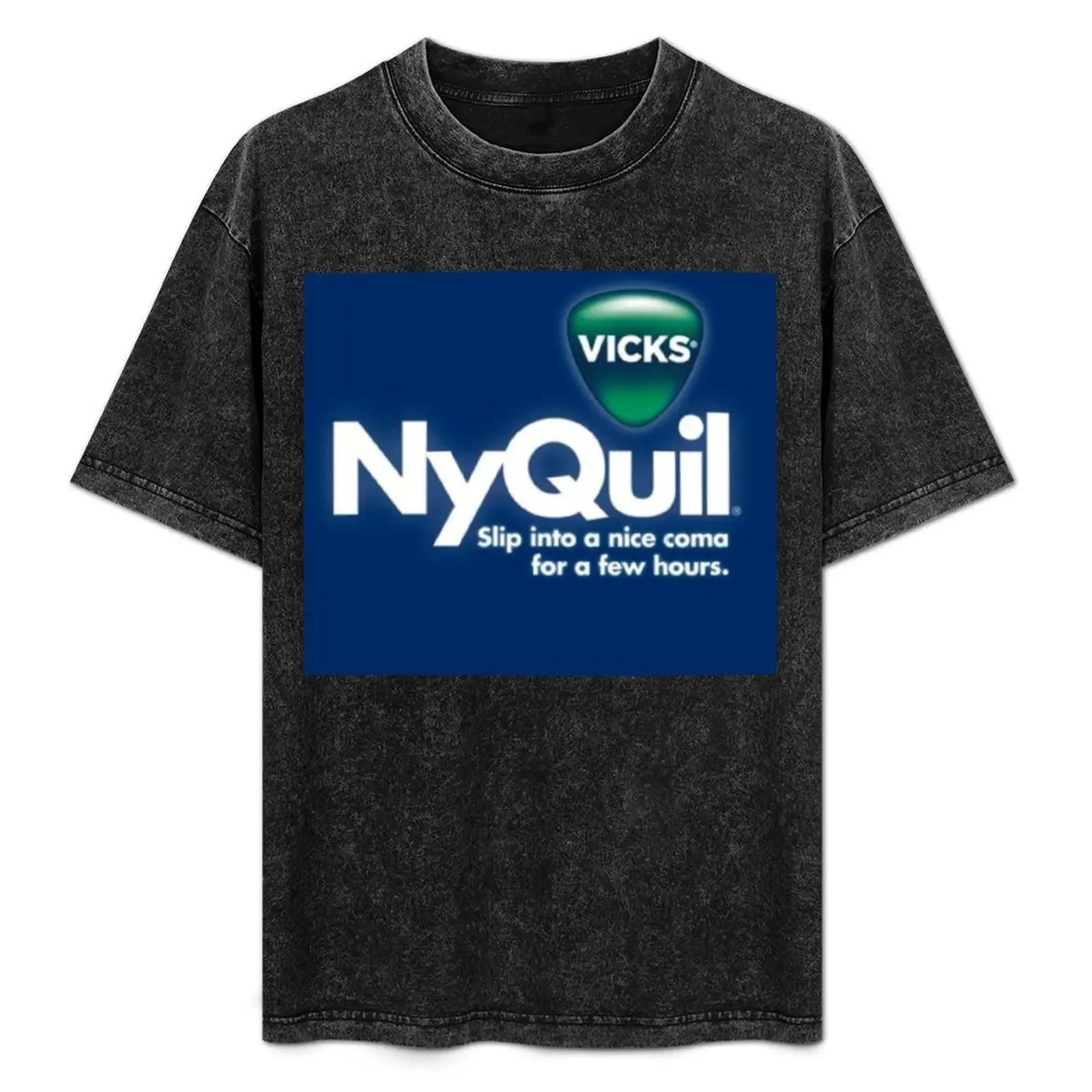 

NyQuil T-Shirt Large Size Casual Tee Shirt