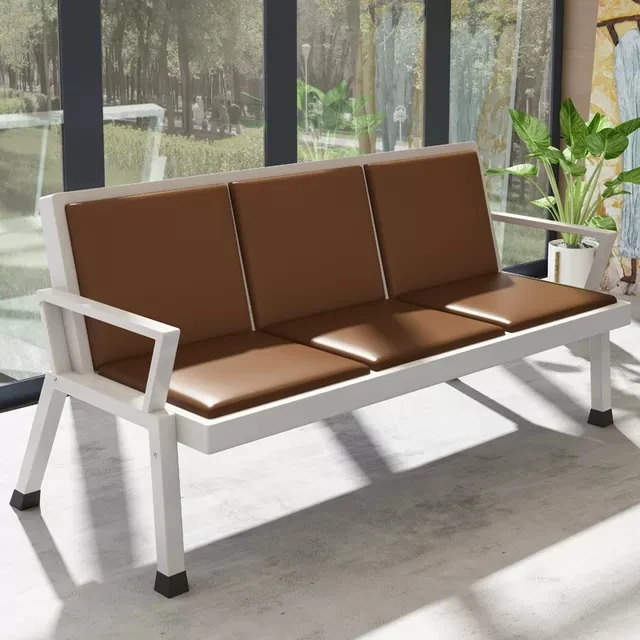 Office Sofa, Three Person Row Chair, Airport Bench, Hospital Waiting Chair, Public Row Rest Chair