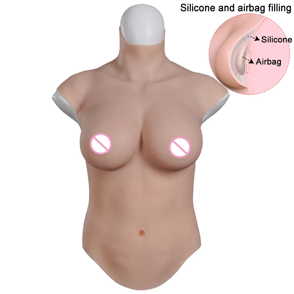 Silicone Realistic Breast 8th New Upgraded Top Quality Realistic Fake Boobs Tits Enhancer With Bloodshot Design