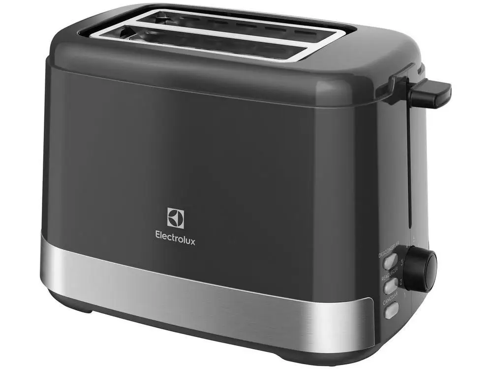 Toaster Electrolux Granite Gray 2 Slice 8 Nivei-110V