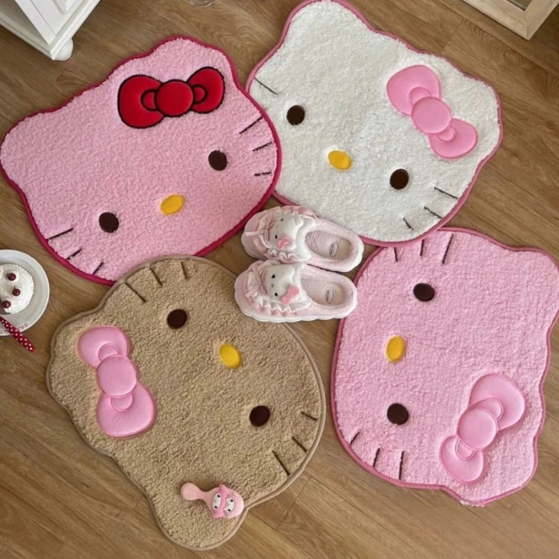 Aesthetic Cat‑Themed Bath Mat, - Home Goods Bathroom Rugs ulasan dan harga