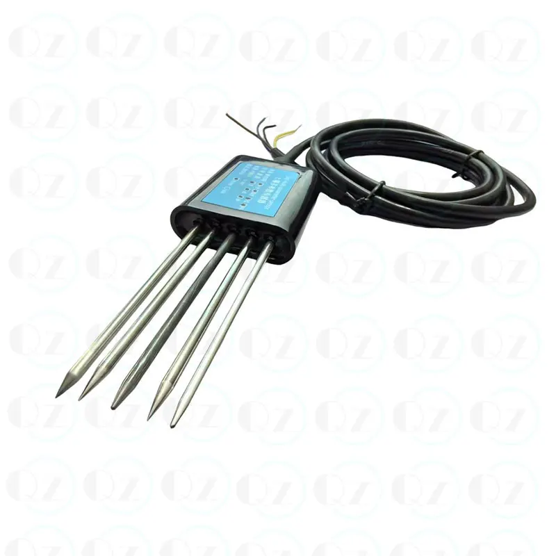 7 IN 1 Soil sensor RS485 HTECNPKPH sensor Temperature humidity conductivity nitrogen phosphorus potassium pH Soil NPK detector