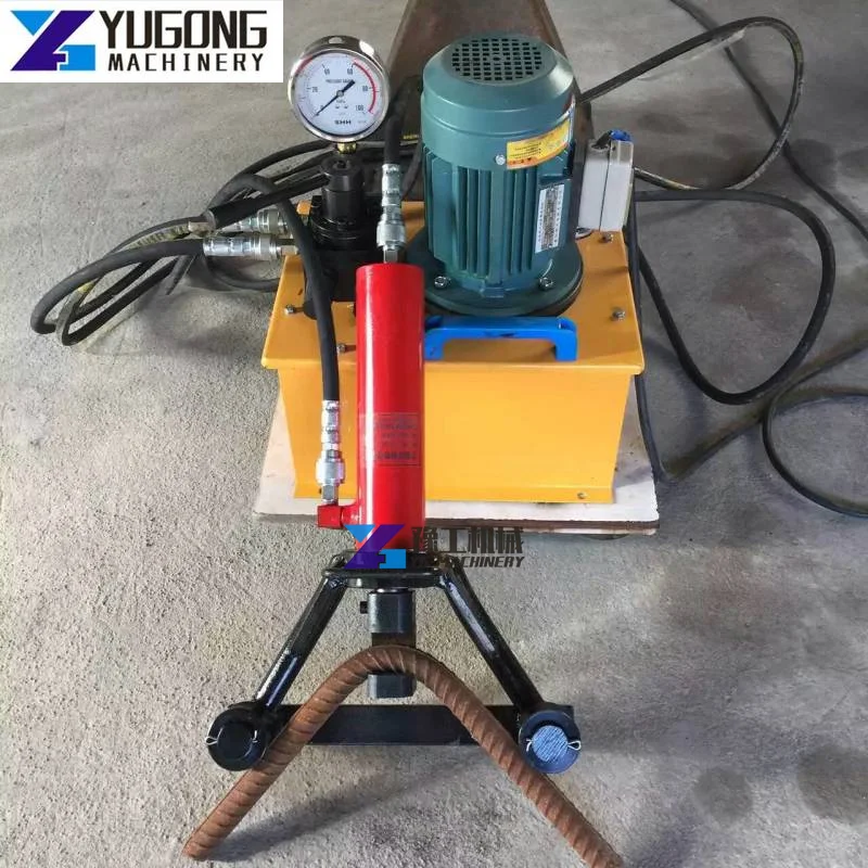 Portable Hydraulic Steel Bar Rebar Bender Bending Machine for 16mm 20mm 25mm 32mm 40mm Iron Rod