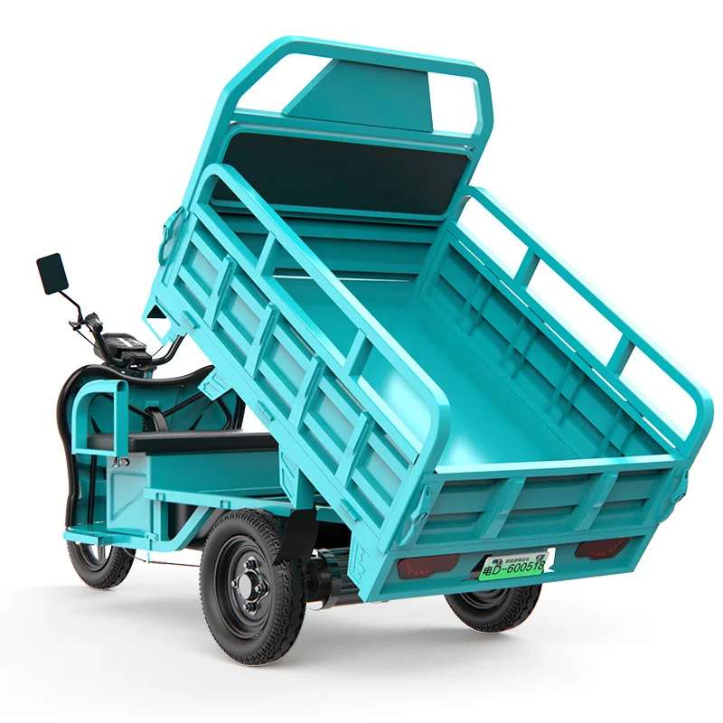 Factory High quality wholesale 48v 3 wheel motorcycle electric tricycles cargo Three-wheeled car