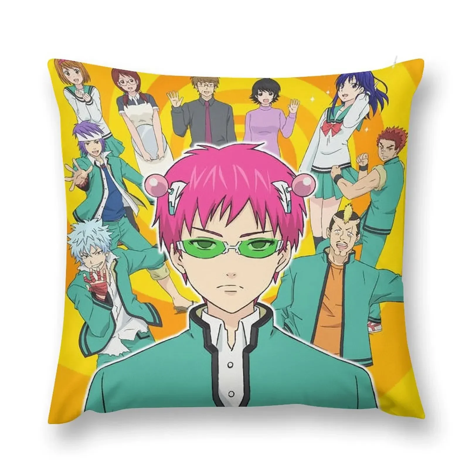 The Disastrous Life of Saiki K. Poster Designs Throw Pillow pillow pillowcase Christmas Cushion For Home pillow