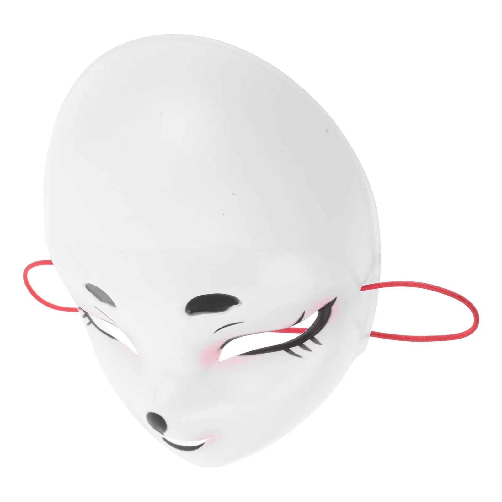 

Plastic Dress for Girls Lightweight Halloween Gras Masks Party Costume DIY Blank Masks Face Gras Masquerade