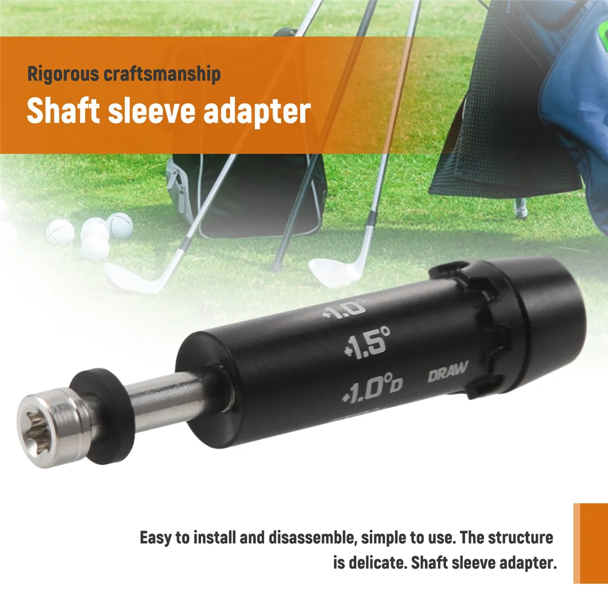 .335 Manga adaptadora de eje de golf No.1 Manga adaptadora de controlador para Cobra Radspeed Speedzone Rich