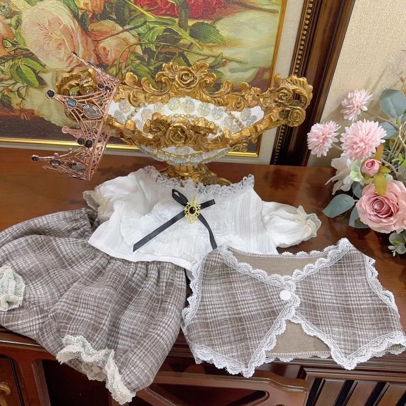 

40CM 20CM Cotton Doll Clothes 50-55CM Reborn Doll Pants Top Vest