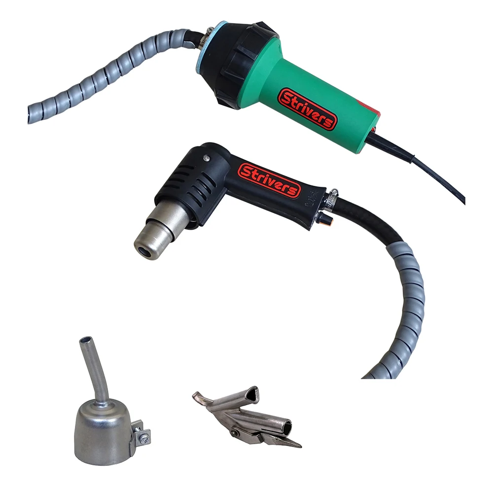 

STRIVER (ZGF-1600SQ) 1600 Вт 220 В сварочная горелка горячего воздуха новое состояние тепловой пистолет латунный роликовый сварочный наконечник комплекты покровщик пластиковый сварочный аппарат