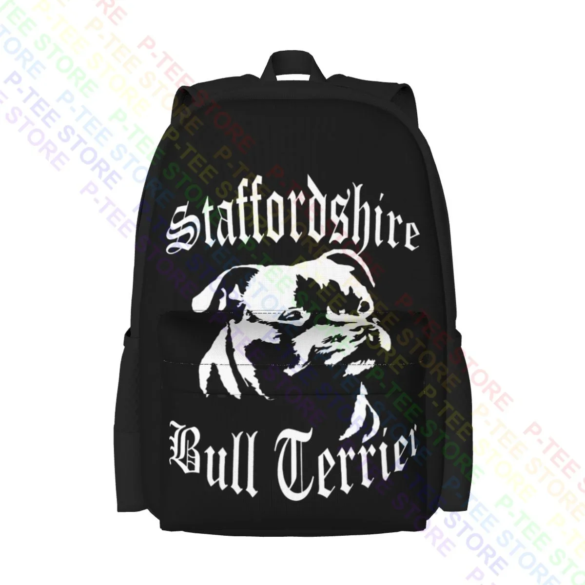 Staffordshire Bull Terrier Staffy Dog Ladies Large Capacity Backpack School Portable 3d Printing Bags For Travel