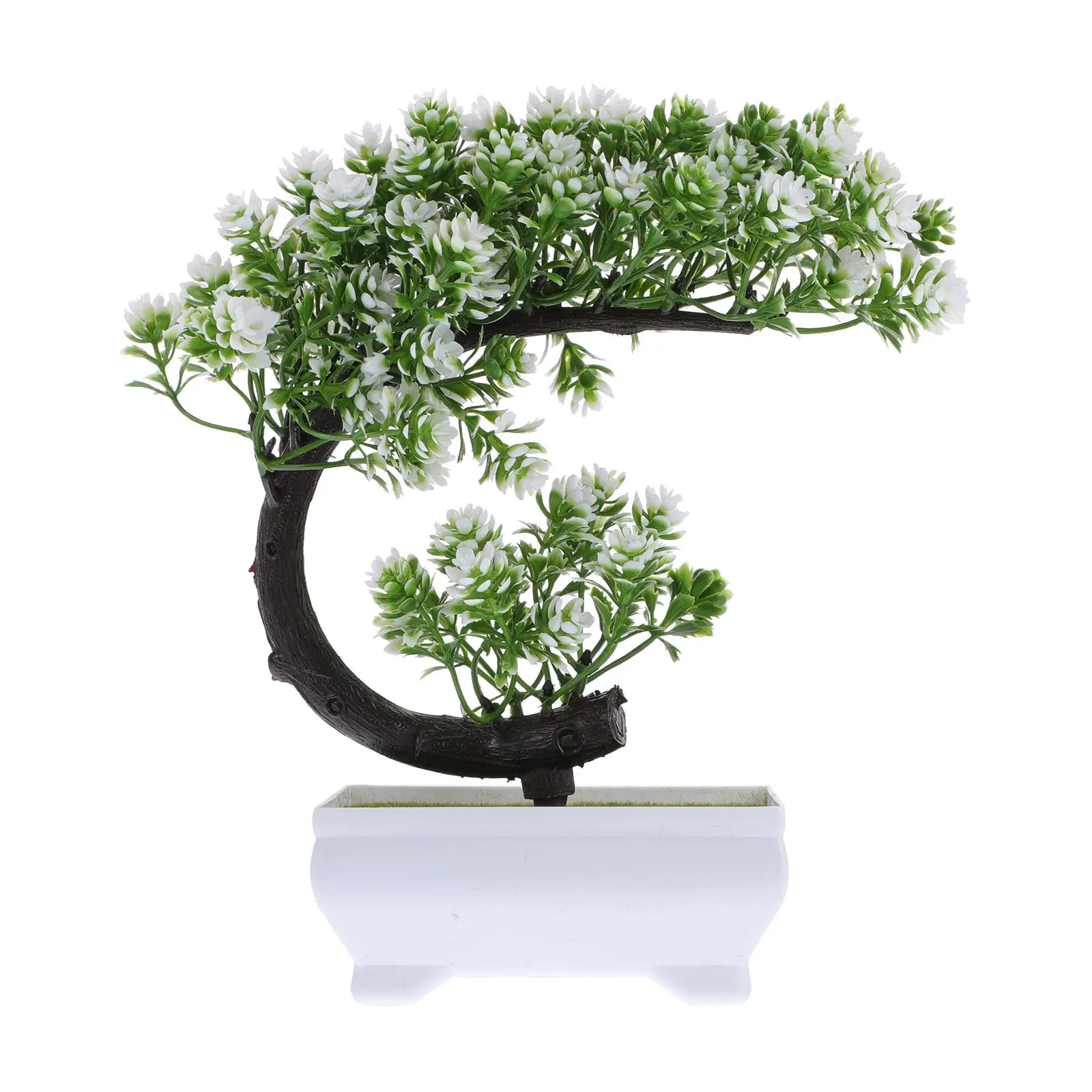 

3Pcs Simulation Green Bonsai Artificial Plant Desktop Decor Home Office Room Ornament Simulation Plant Ornament
