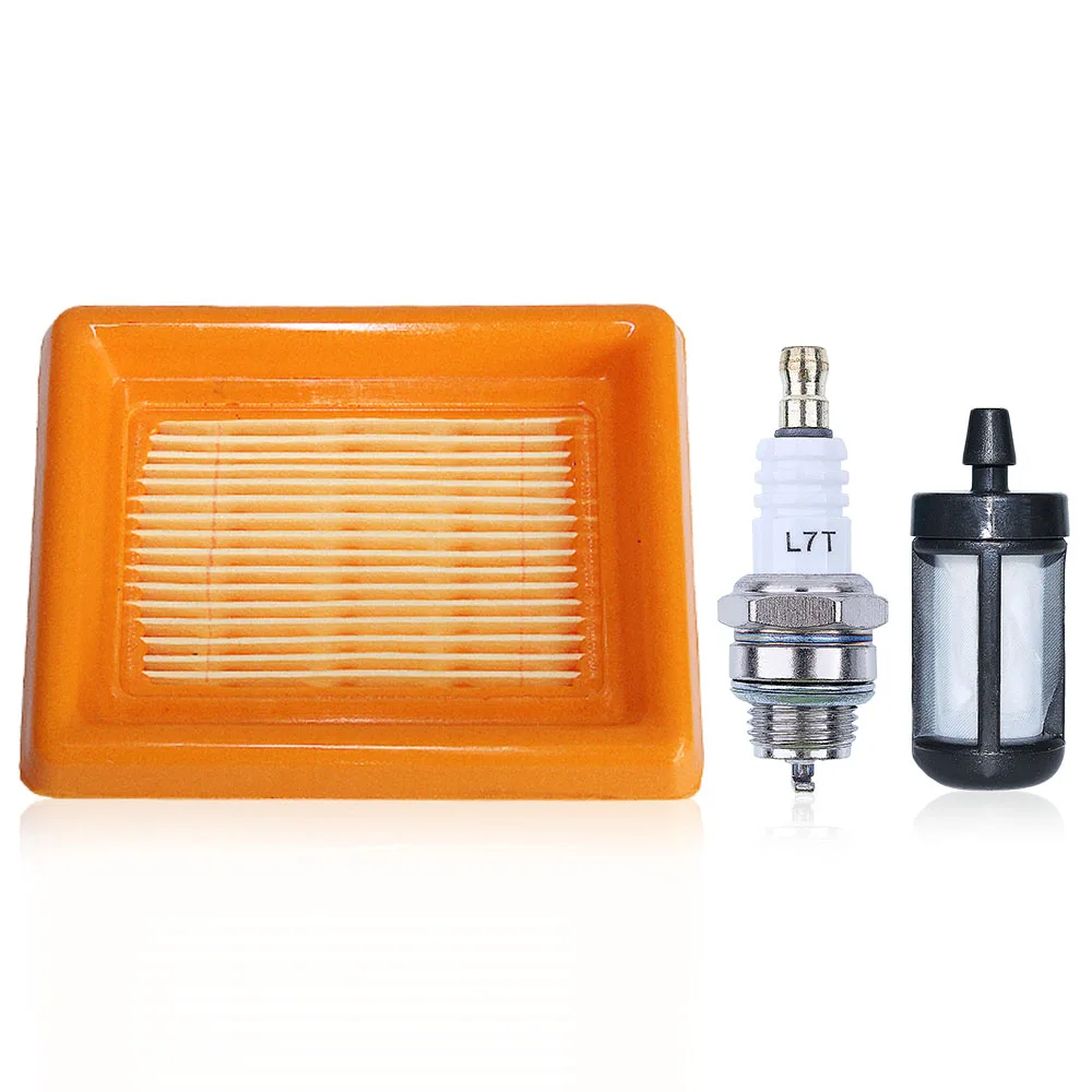 Air Fuel Filter Spark Plug Kit For Stihl FS120 FS200 FS250 FS300 FS350 FS400 FS450 Trimmer 4134 141 0300