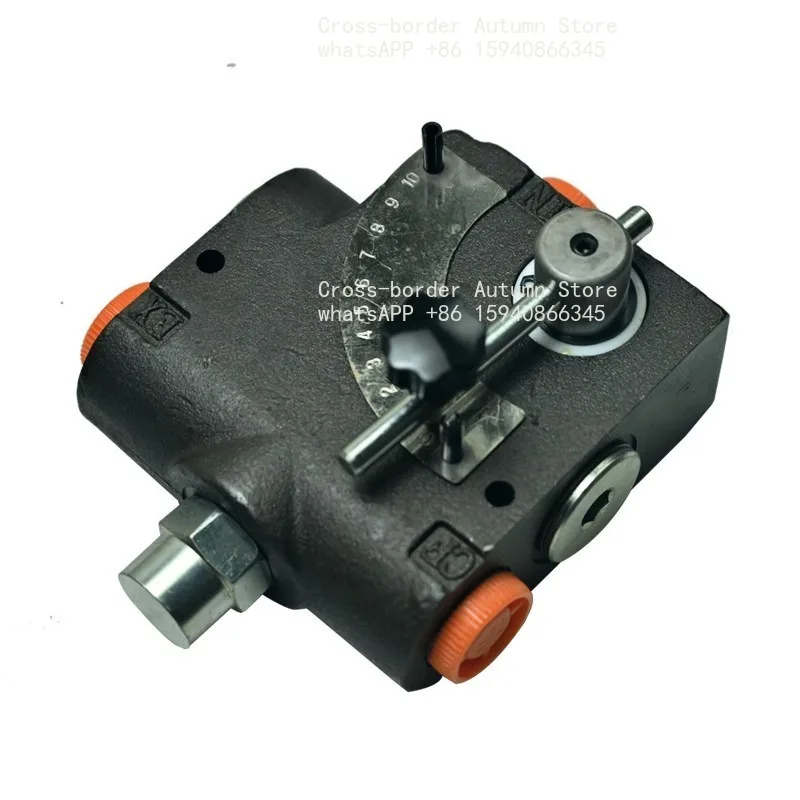 Suitable for hydraulic motor speed control valve flow control winch control valve oil port G1/2 and G3/4