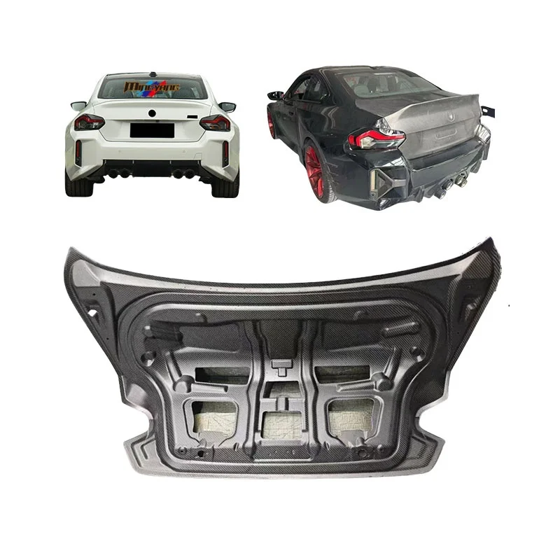 

Modification High Quality Half Dry Carbon Car Boot Lid Cover Exterior Accessories Body Kit for 2 Series M2 G87 CSL Style Rea
