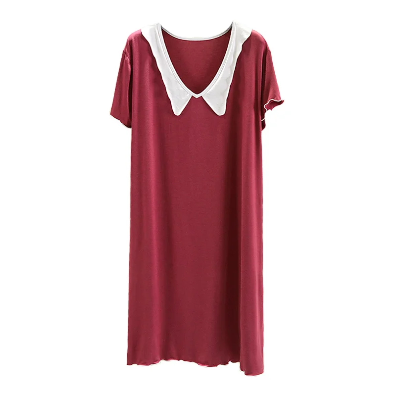 الصيف عارضة مشروط ort Sve V-Ne Dr المرأة فضفاضة كبيرة الحجم الركبة طول ألف خط Dr مريحة Spwear Dr