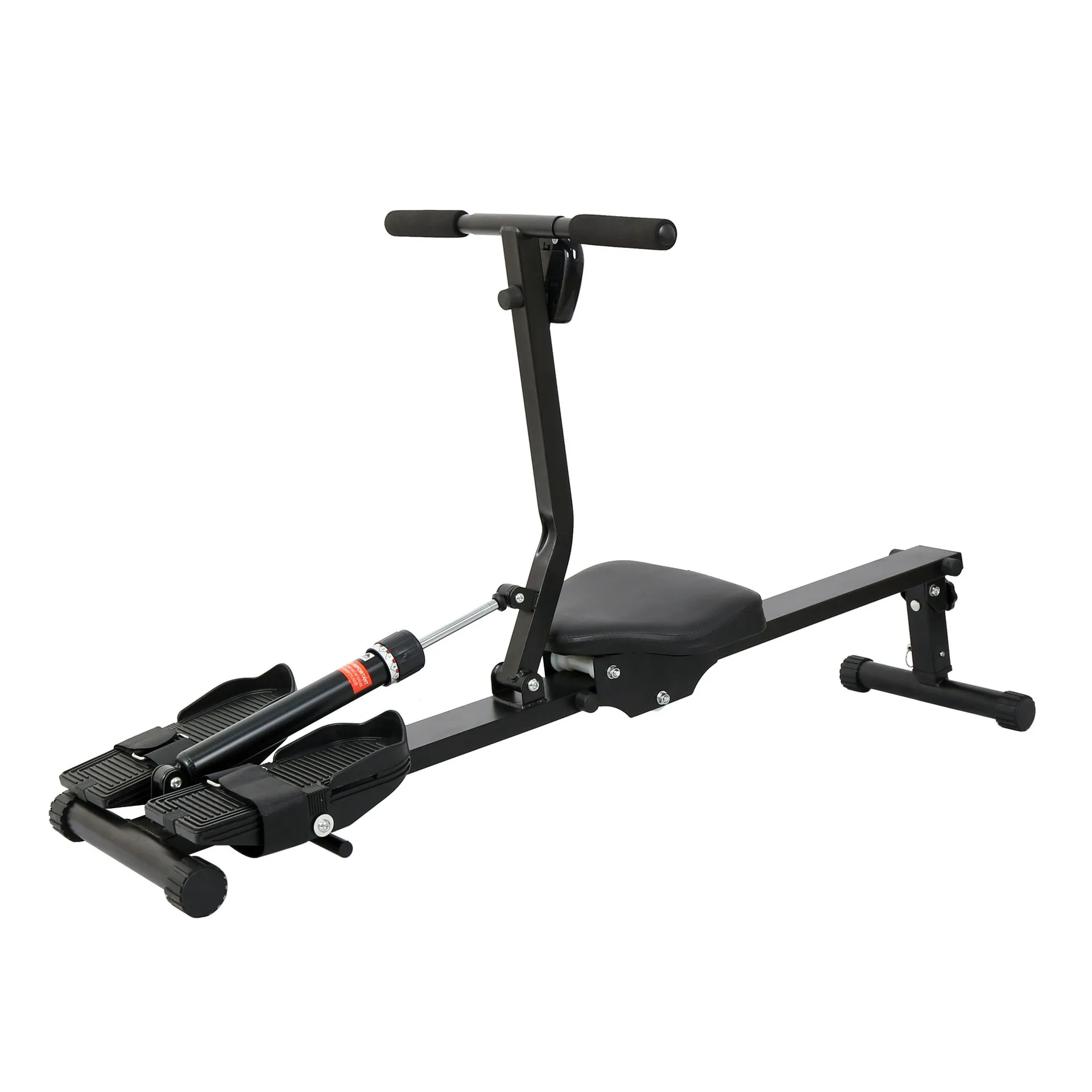 Resistance rowing machine home fitness equipment silent foldable abdomen and leg rowing machine for sale