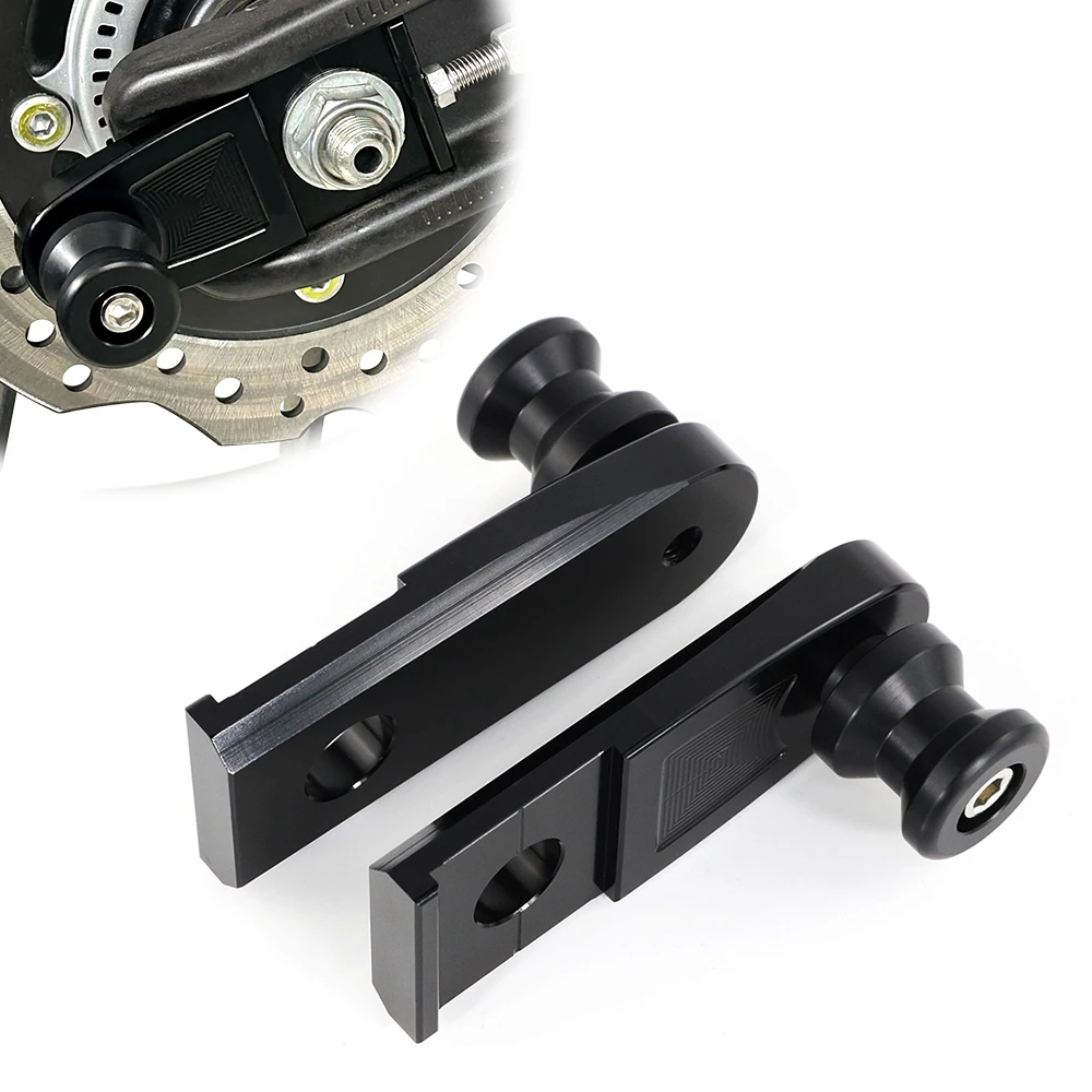 Motorrad-Hinterradachsen-Slider, Schwingenspulen, Ständerschrauben für Honda CB500F, CB400X, CB500X, CB750, HORNET, CBR500R, NX500 2024