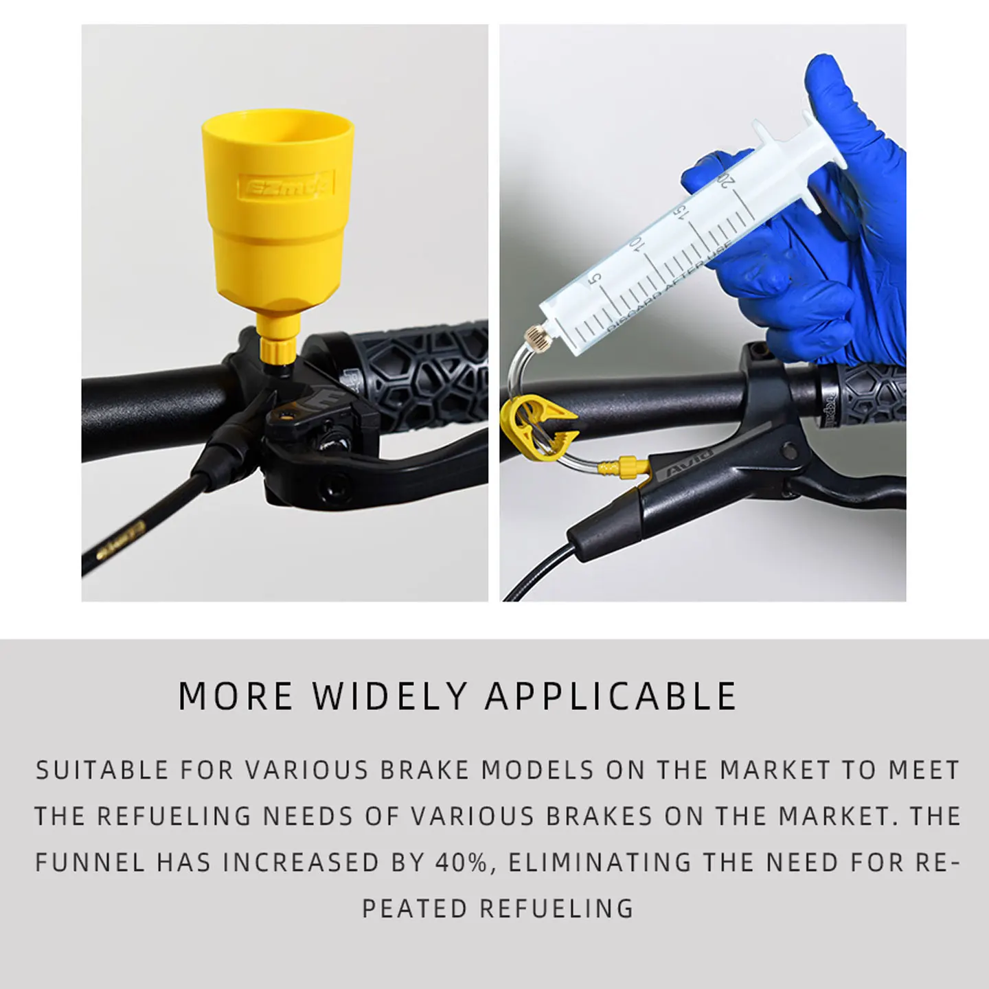 

Инструмент для замены масла EZmtd, простой горный велосипед, набор из 32 предметов, воронка для заправки гидравлического тормоза, набор игольчатых трубок для впрыска выхлопного масла